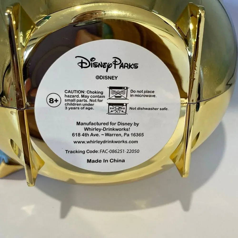 Disney Parks Mickey Mouse Balloon Popcorn Bucket Iridescent Chrome